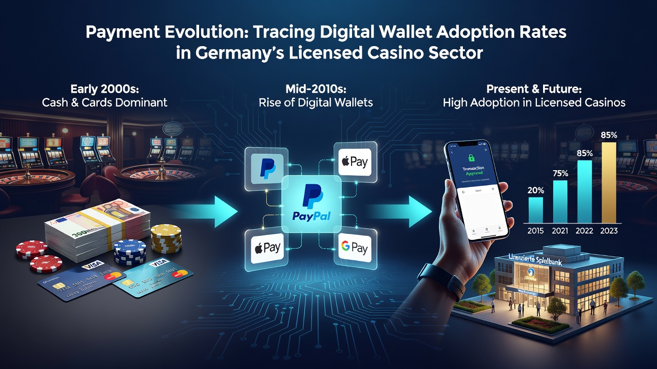 Statistiken zu digitalen Wallets und Transaktionsvolumen in deutschen Casinos