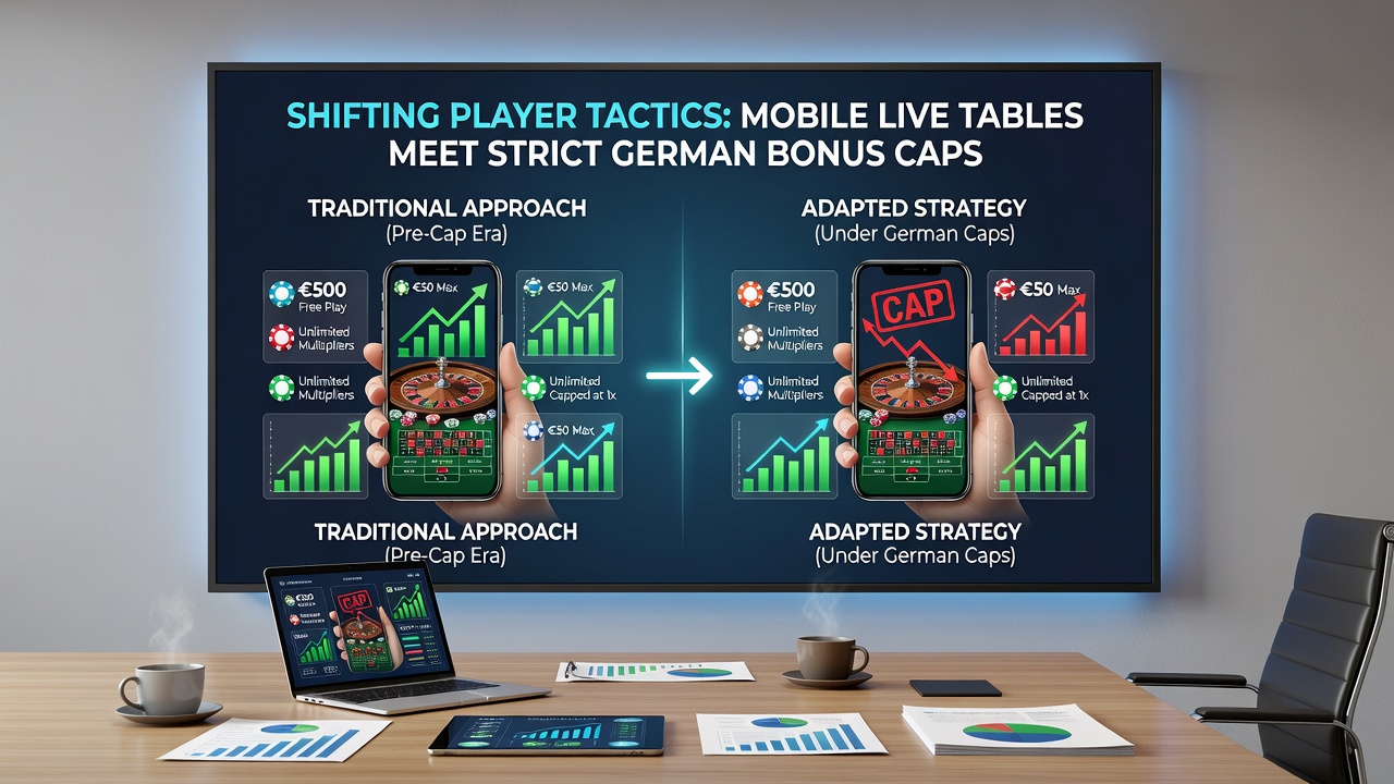 Spielerstrategien bei mobilen Live-Tischen mit deutschen Bonusbeschränkungen